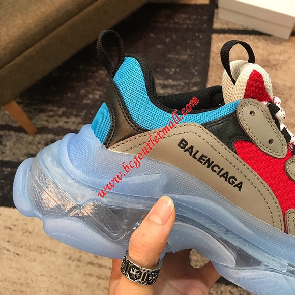 Triple S Balenciaga Multicolor (Custom Gum Bottom) - Picture 2 of 3